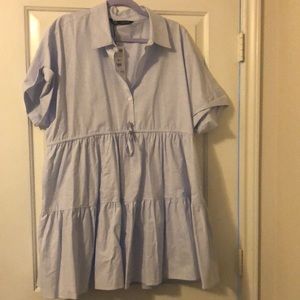 Blue Babydoll Zara dress